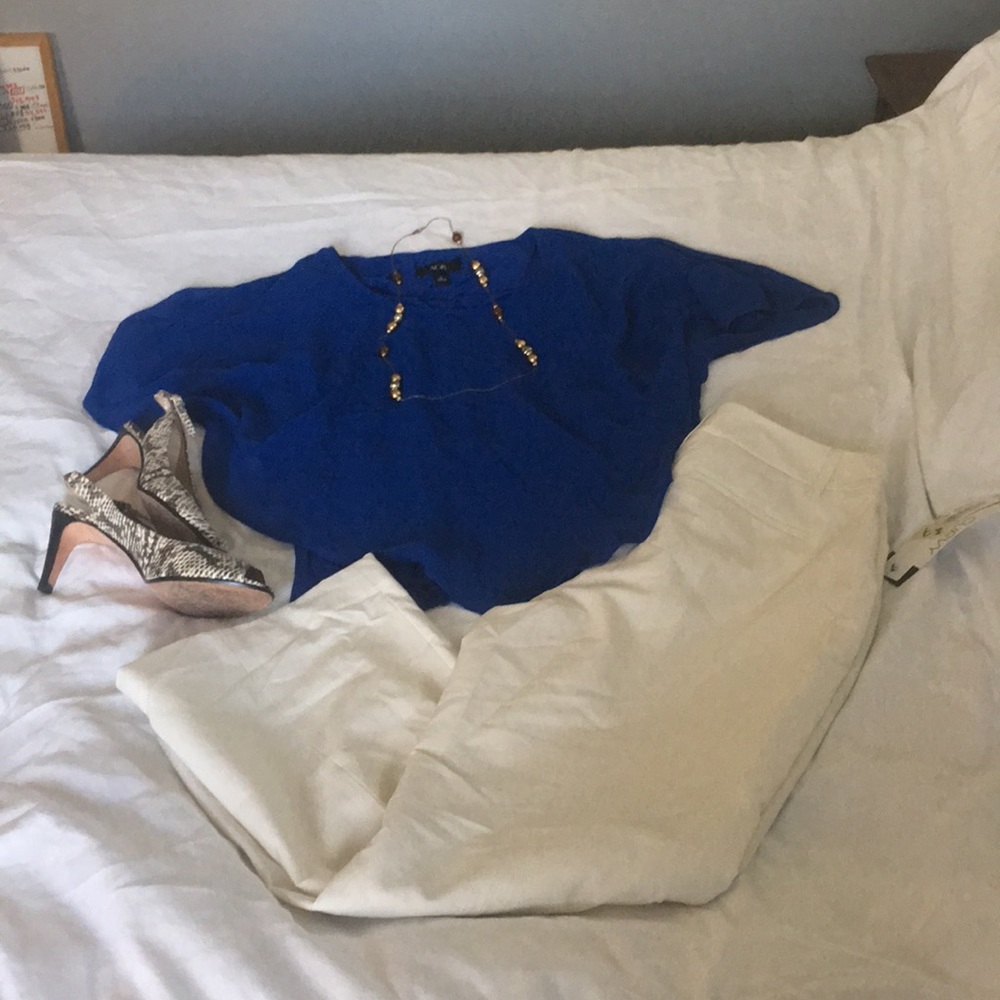 NWT Winter White Dress Pants